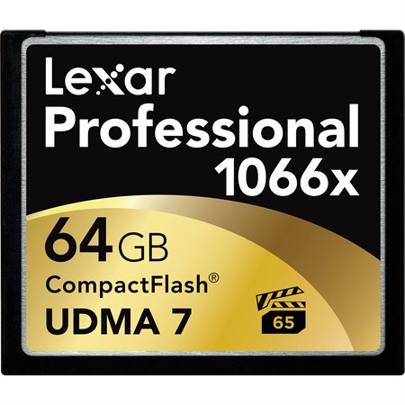 LEXAR CF 64GB Professional 1066X 160Mb/s UDMA 7