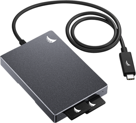 Angelbird SD-kortläsare för 2st UHS-II kort USB-C 3.2