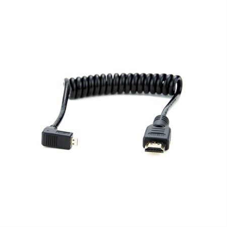 Atomos HDMI kabel A hane - Vinkl. Micro hane 30-45cm