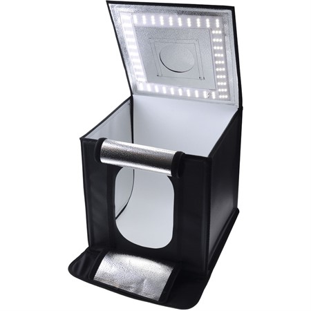 Caruba Fotograferingstält LED Dimbar 70x70x70