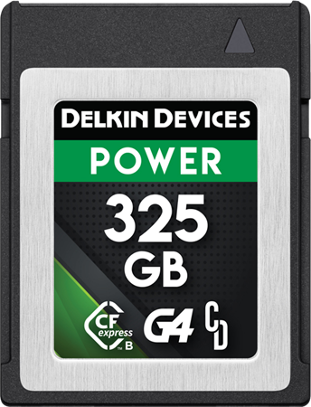 Delkin CFexpress Typ B Power 325GB G4 R1780/W1700