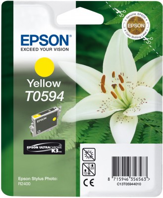 Epson T0594 Bläck Stylus Photo R2400 yellow