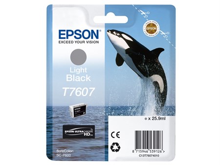 Epson T7607 Bläck SC-P600 Light Black 26ml