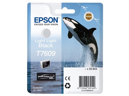 Epson T7609 Bläck SC-P600 Light Light Black 26ml