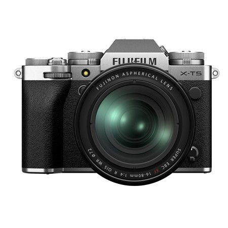 Fujifilm X-T5 +16-80/4 Silver