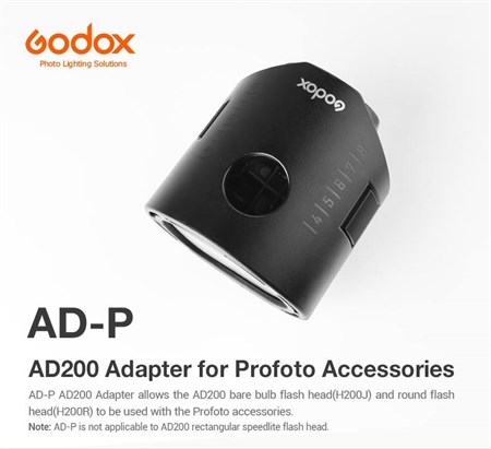 Godox Adapter för Profoto-tbh på AD200