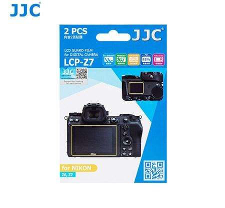 JJC LCD-skydd Nikon Z5/Z6/Z6II/Z7/Z7II 2-pack