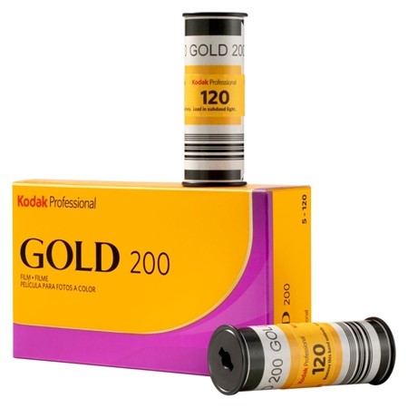 Kodak Gold 200 ISO 120-film 5-pack