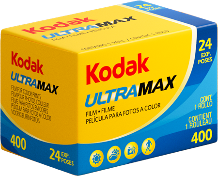 Kodak Negativ färgfilm Ultramax 400 ISO 135-24