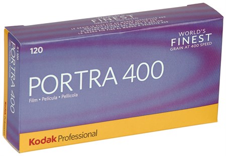 Kodak Negativ färgfilm Portra 400 120 5-pack