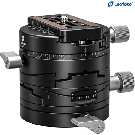 Leofoto G20 3D Geared Panoramic Växelhuvud