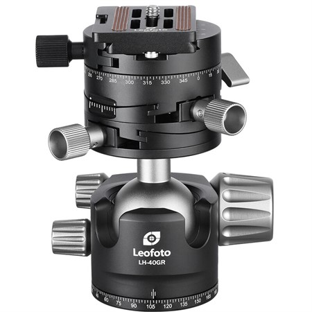 Leofoto LH-40GR Geared Pano Top Kulled