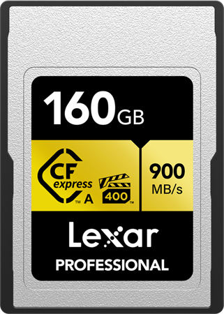 Lexar CFexpress Type A 160GB  Pro Gold R900/W800