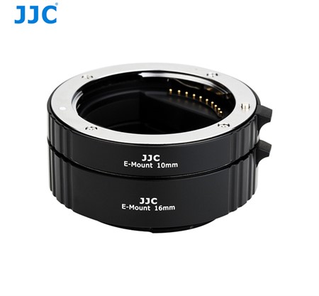 JJC Mellanringsats Sony FE/E-mount 2st ringar ( 10 och 16 mm )