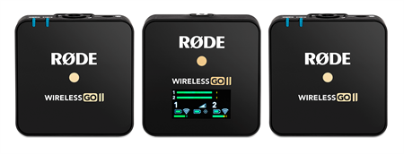 Röde Wireless GO II "Mygg"kit 2st sändare 1st mottag