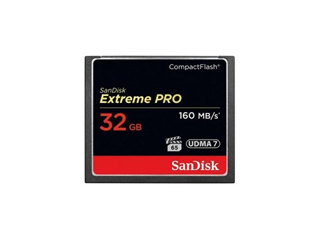 SanDisk Compact Flash CF Extreme Pro 32GB 160MB/Sek