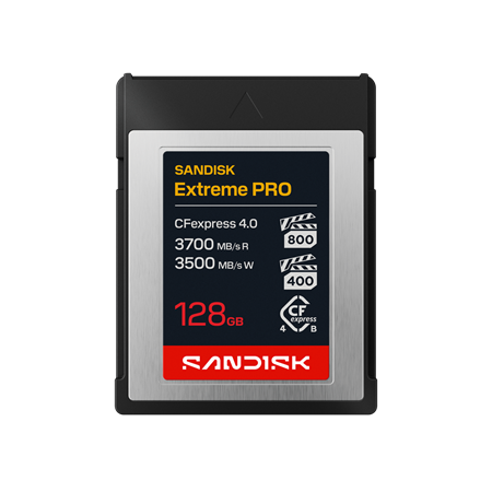 SanDisk Extreme PRO CFexpress B 4.0 128GB 3700 MB/s