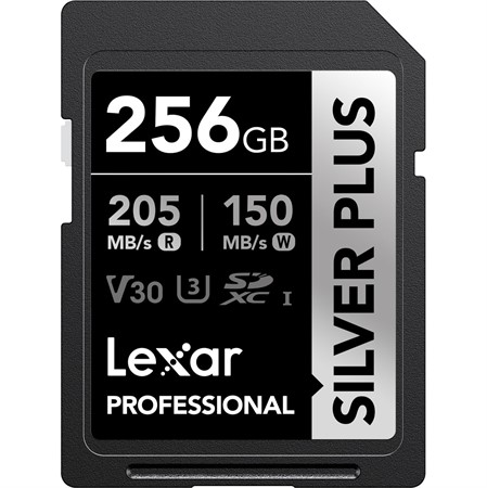 Lexar Silver Plus 1066x SDXC 256GB (V30) UHS-I 255/180