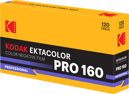 Kodak Ektacolor Pro Portra 160 120 / 5-pack